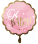 Preview: Geburt - SET - Mädchen: Oh Baby - 12 Stk.